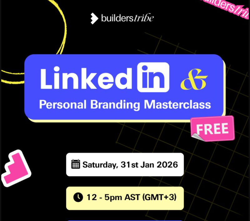 Builders Tribe to Host Free LinkedIn, Branding Masterclass