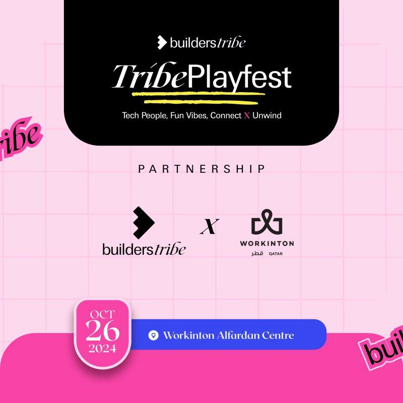 Builders Tribe, Workinton Partner for Tribe PlayFest