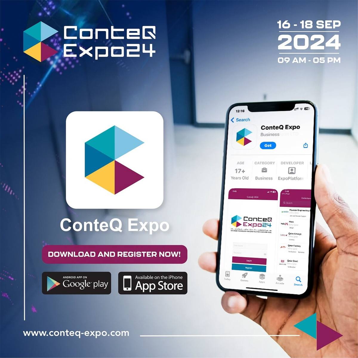 ConteQ Expo 2024 Begins Tomorrow