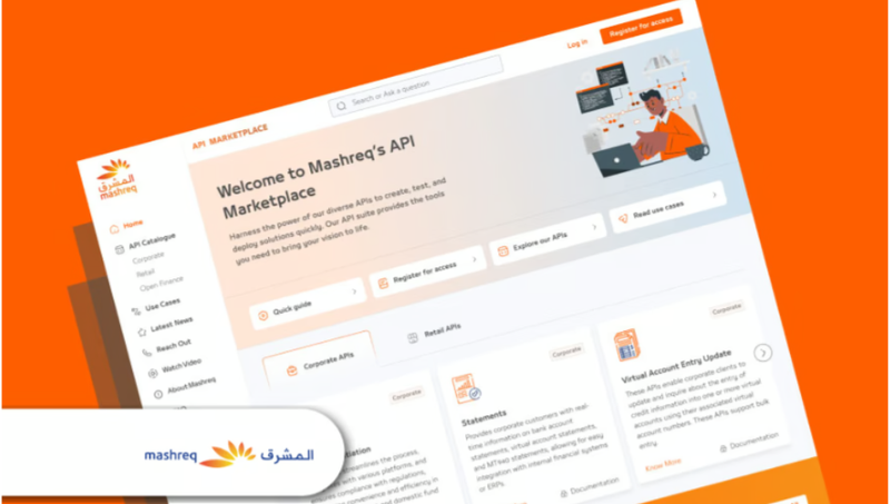 Mashreq Launches API Marketplace for Open Banking Innovation