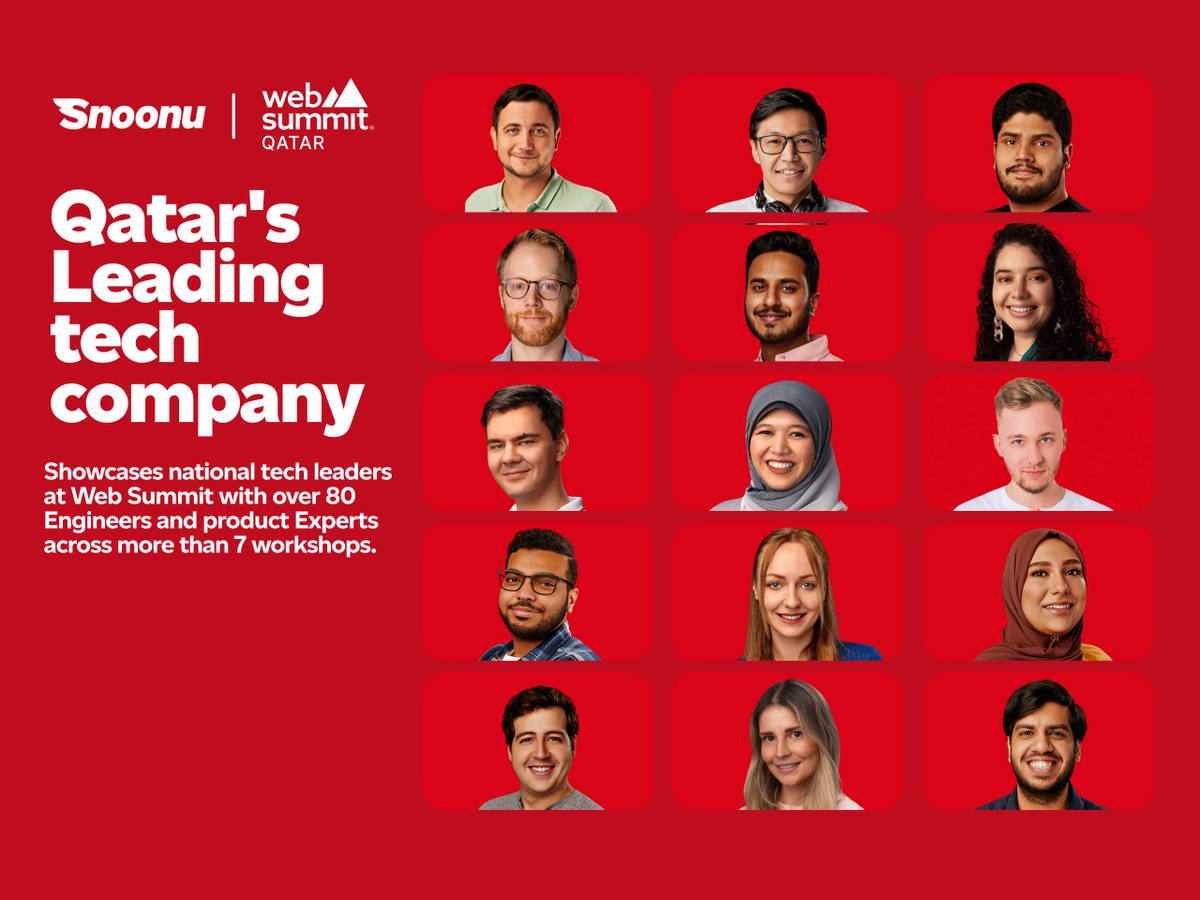 Snoonu Highlights National Tech Leaders at Web Summit