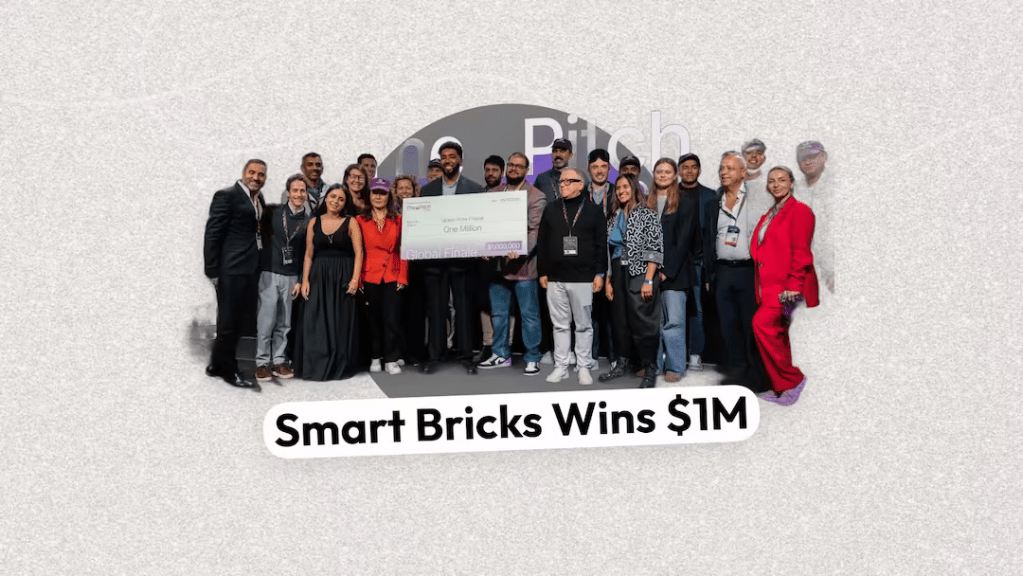 UAE Startup Smart Bricks Wins $1M Global AI PropTech Prize After Paris Finale