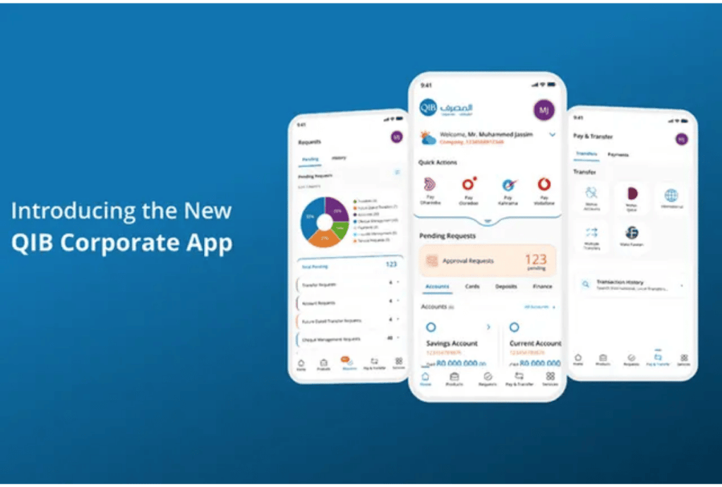 QIB Launches New Corporate Banking App for Businesses