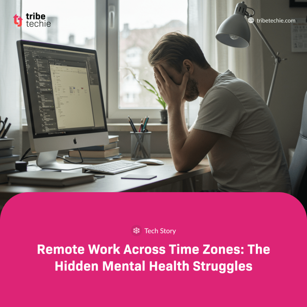 Remote Work Across Time Zones: The Hidden Mental Health Struggle