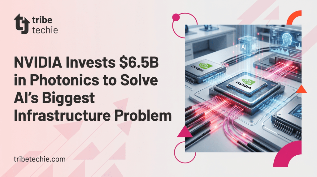 NVIDIA Invests $6.5B in Photonics to Solve AI’s Biggest Infrastructure Problem