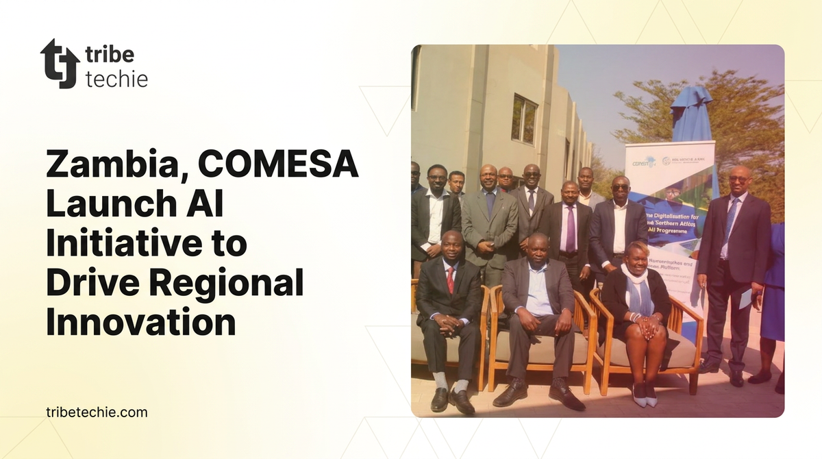 Government officials and representatives attending the COMESA AI policy workshop in Lusaka.