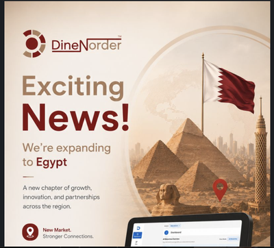 DineNORDER Expands Smart Restaurant Technology to Egypt
