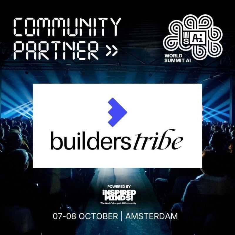 Builders Tribe Joins World Summit AI 2026 with 20% Discount