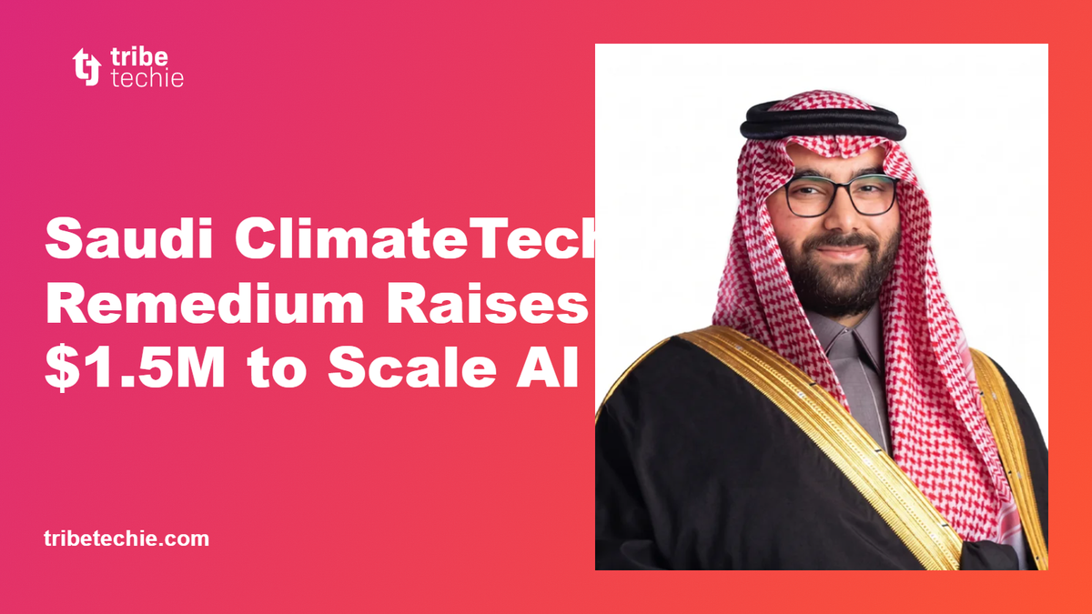 Saudi ClimateTech Startup Remedium Raises $1.5M for AI